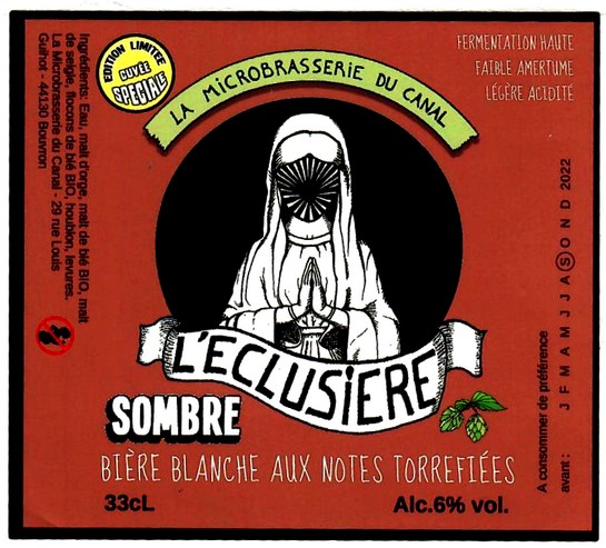 etiquette MICROBRASSERIE DU CANAL 07