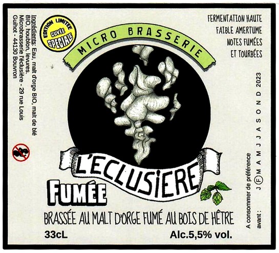 etiquette MICROBRASSERIE DU CANAL 13