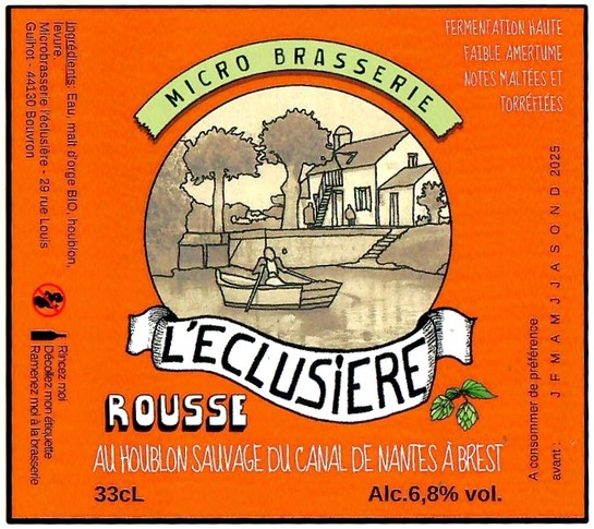 Etiquette MICROBRASSERIE DU CANAL 22