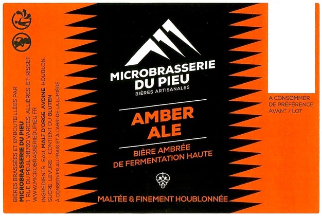 Etiquette MICROBRASSERIE DU PIEU 06