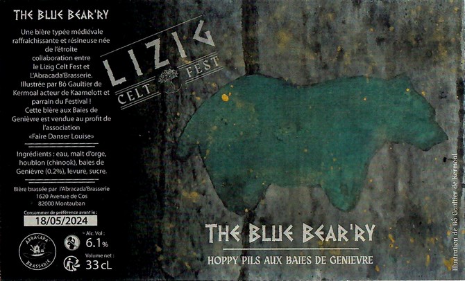 Etiquette ABRACADA BRASSERIE 17