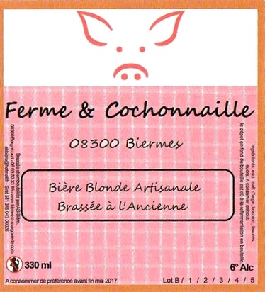 Etiquette BRASSERIE AB BIERES 51