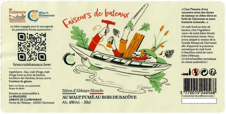Etiquette BRASSERIE DE CLAIRMARAIS 34
