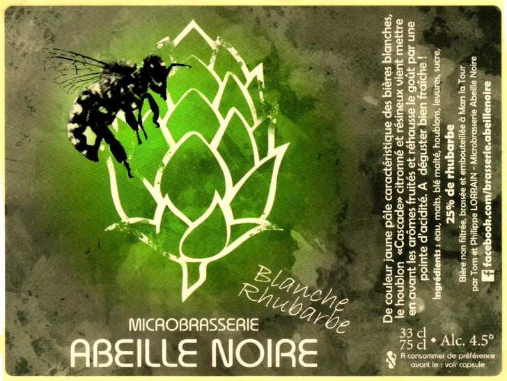 etiquette BRASSERIE ABEILLE NOIRE 02