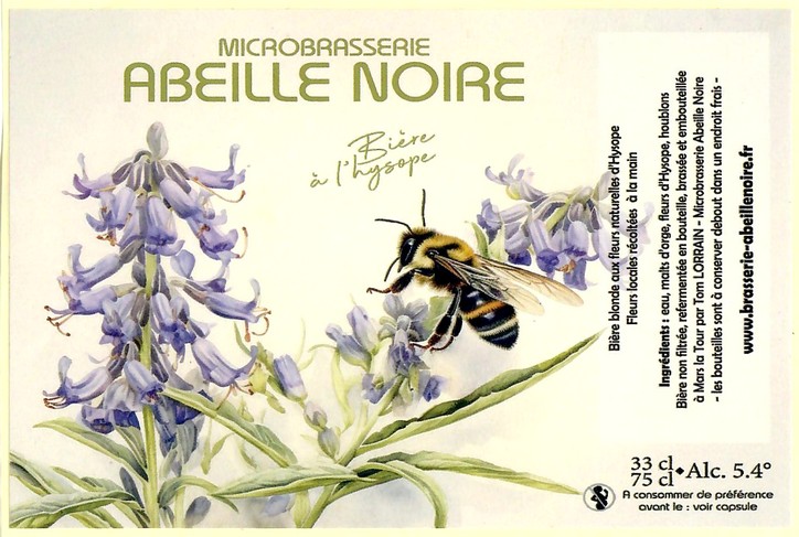 Etiquette BRASSERIE ABEILLE NOIRE 29