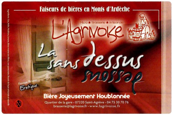 Etiquette BRASSERIE AGRIVOISE 31