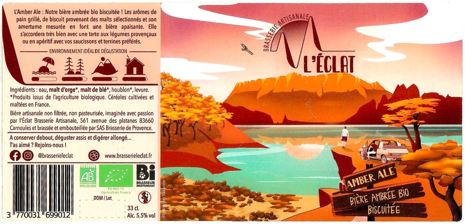 Etiquette BRASSERIE AQUAE MALTAE 24