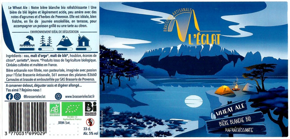 Etiquette BRASSERIE AQUAE MALTAE 25