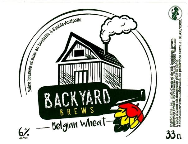 etiquette BRASSERIE BACKYARD ALES 07