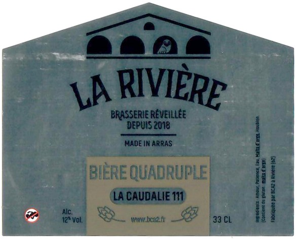 Etiquette BRASSERIE BCA2 19