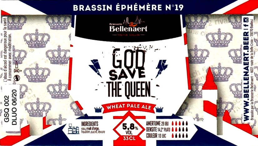 etiquette BRASSERIE BELLENAERT 128