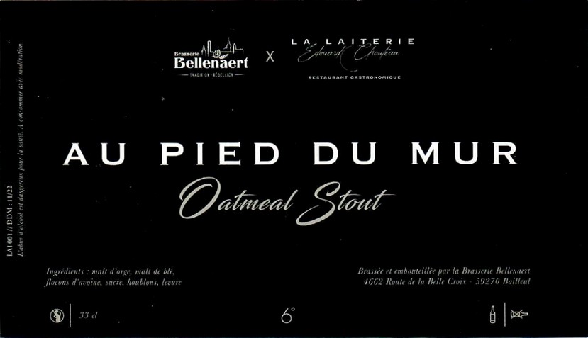 Etiquette BRASSERIE BELLENAERT 194