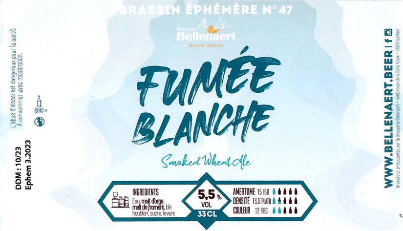 Etiquette BRASSERIE BELLENAERT 221
