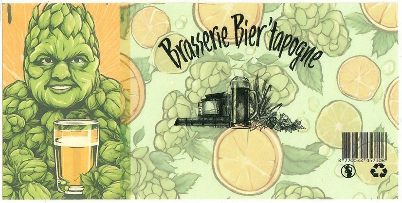 Etiquette BRASSERIE BIER'TAPOGNE 03