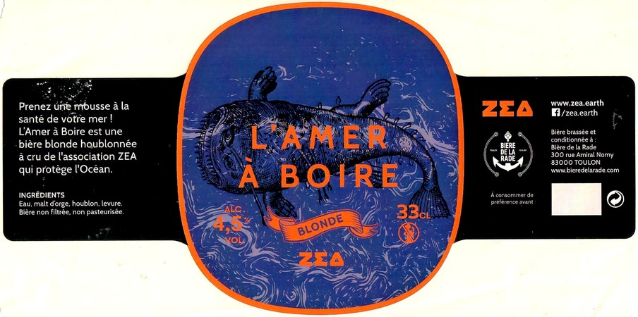 Etiquette BRASSERIE BIERE DE LA RADE 05