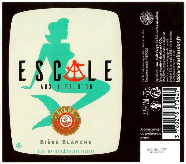 Etiquette BRASSERIE BIERE DES ILES D'OR 09