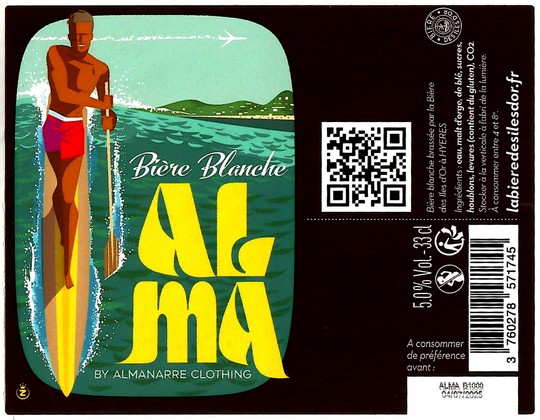 Etiquette BRASSERIE BIERE DES ILES D'OR 15