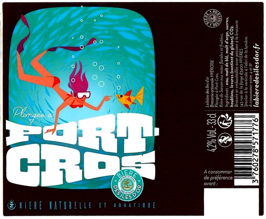 Etiquette BRASSERIE BIERE DES ILES D'OR 16