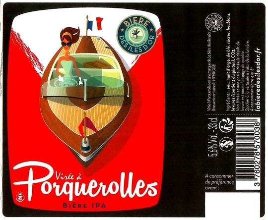 Etiquette BRASSERIE BIERE DES ILES D'OR 19