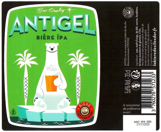 Etiquette BRASSERIE BIERE DES ILES D'OR 26