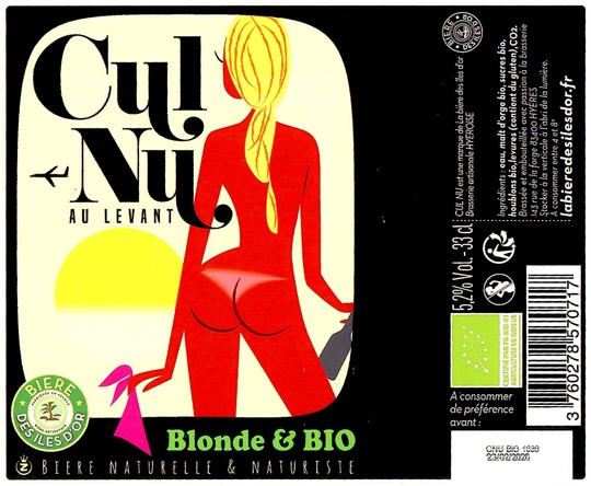 Etiquette BRASSERIE BIERE DES ILES D'OR 27