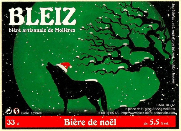 Etiquette BRASSERIE BLEIZ 01