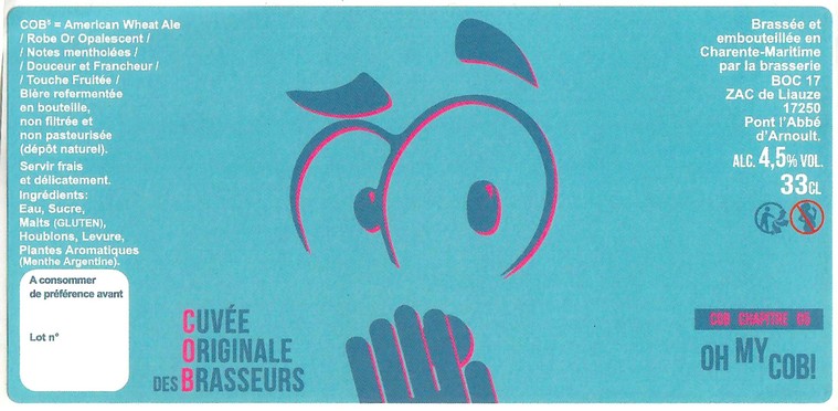 Etiquette BRASSERIE BOC17 21