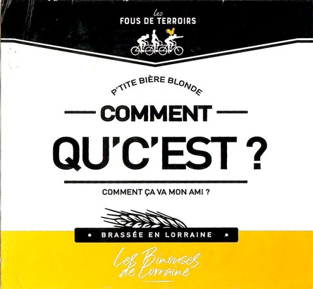 Etiquette BRASSERIE BRASSEURS DE LORRAINE 25