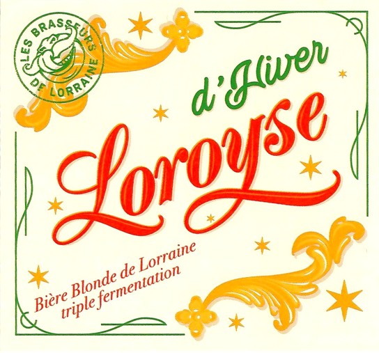 Etiquette BRASSERIE BRASSEURS DE LORRAINE 30
