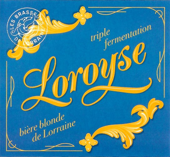 Etiquette BRASSERIE BRASSEURS DE LORRAINE 42