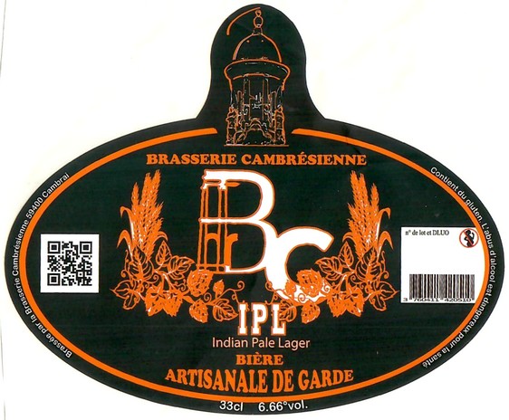 Etiquette BRASSERIE CAMBRESIENNE 02