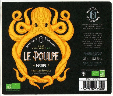 Etiquette BRASSERIE CARTERON 46