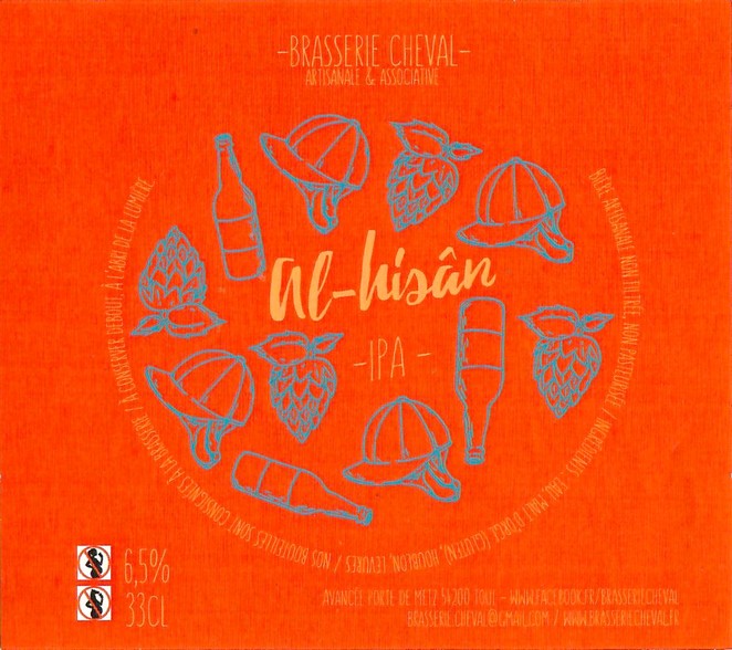 Etiquette BRASSERIE CHEVAL 32