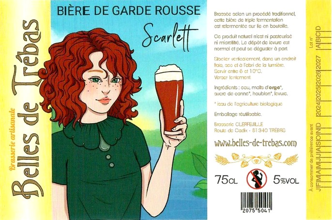 Etiquette BRASSERIE CLERFEUILLE 31