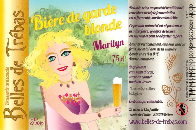 Etiquette BRASSERIE CLERFEUILLE 48