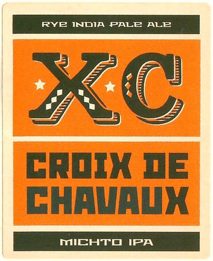 Etiquette BRASSERIE CROIX DE CHAVAUX 13