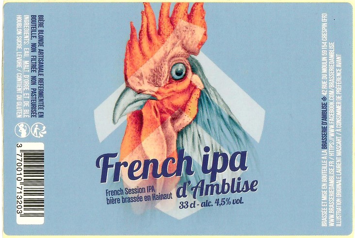 Etiquette BRASSERIE D'AMBLISE 15