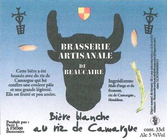 Etiquette BRASSERIE DE BEAUCAIRE 50