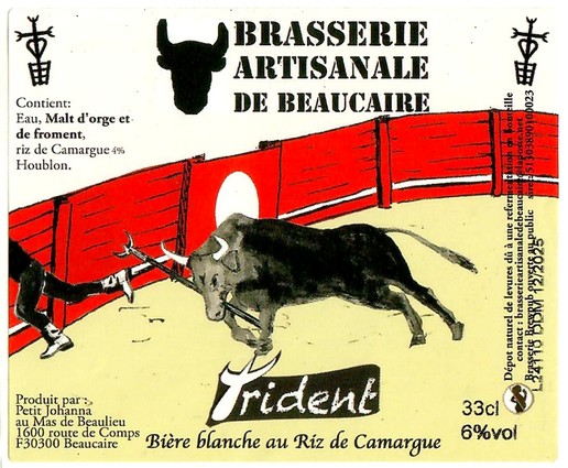 Etiquette BRASSERIE DE BEAUCAIRE 55