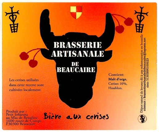 Etiquette BRASSERIE DE BEAUCAIRE 56