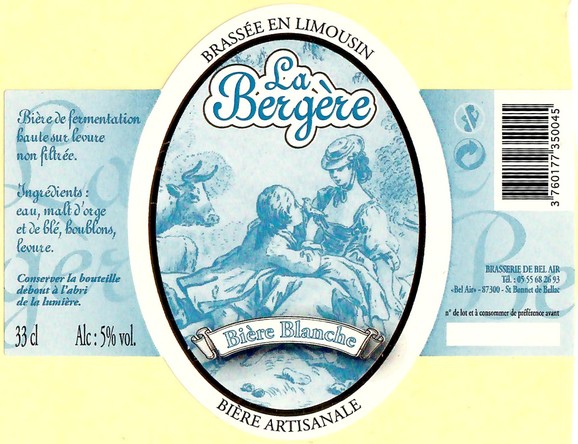 Etiquette BRASSERIE DE BEL AIR 17