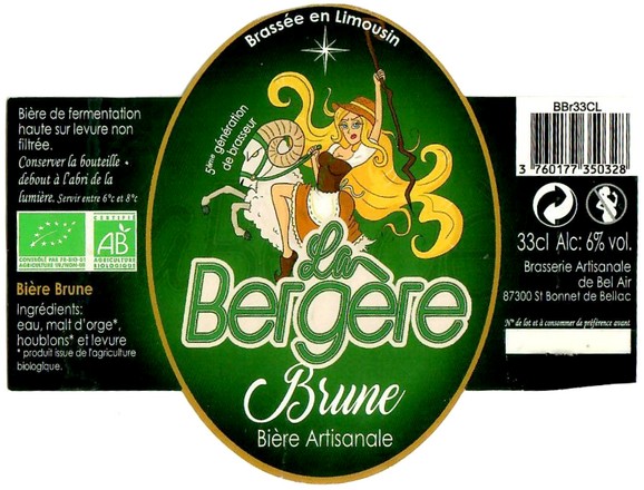 Etiquette BRASSERIE DE BEL AIR 66