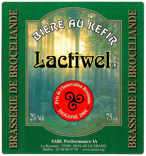 Etiquette BRASSERIE DE BROCELIANDE 03