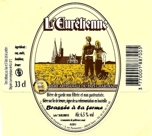 etiquette BRASSERIE DE CHANDRES 03