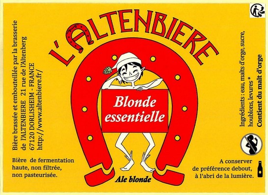 Etiquette BRASSERIE DE L'ALTENBIERE 18