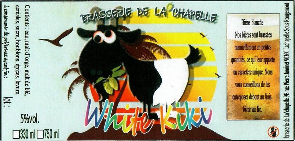 Etiquette BRASSERIE DE LA CHAPELLE 02