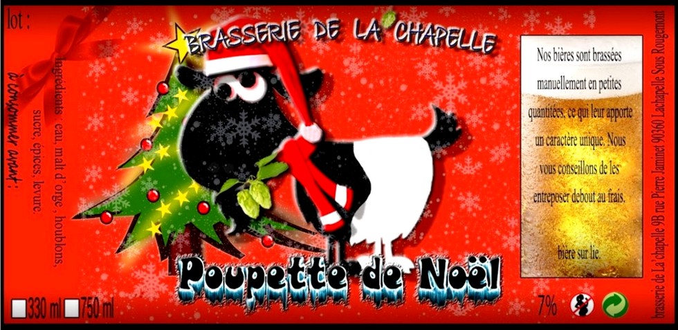 Etiquette BRASSERIE DE LA CHAPELLE 04