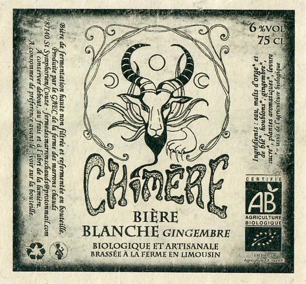 Etiquette BRASSERIE DE LA FERME DES MARRONS CHAUDS 13