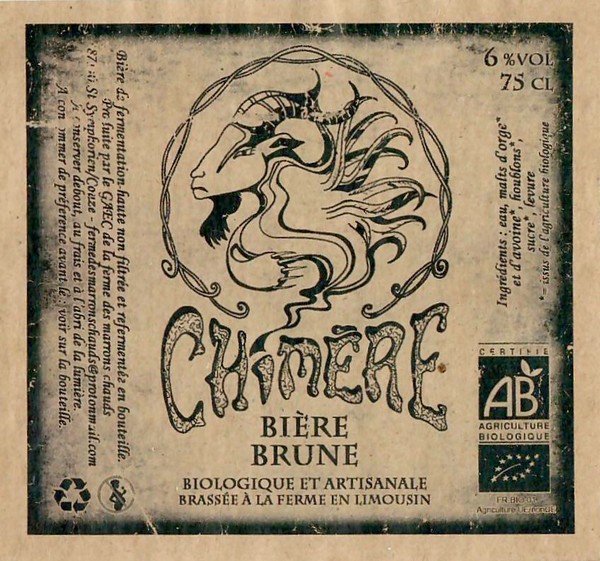 Etiquette BRASSERIE DE LA FERME DES MARRONS CHAUDS 15