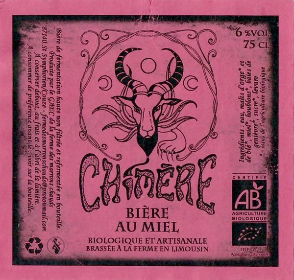 Etiquette BRASSERIE DE LA FERME DES MARRONS CHAUDS 18